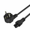 Kabel zasilający Schuko (kątowy) - IEC 320 C5 SAVIO 3 m Typ Schuko - IEC 320 C5