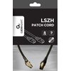 Kabel RJ-45 - RJ-45 CABLEEXPERT PP8-LSZHCU-BK-0.25M 0.25 m Kategoria 8