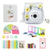 Zestaw akcesoriów LOVEINSTANT 8w1 do FUJIFILM Instax Mini 11 Przezroczysty Rumianki