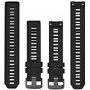 Pasek do Garmin Instinct 2 (22mm) Czarny Kolor Czarny
