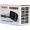 Radiobudzik AIWA CRU-19BK Czarny Radio Cyfrowe z syntezą PLL