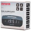 Radiobudzik AIWA CR-15 Czarno-biały Radio Cyfrowe z syntezą PLL