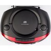 Radioodtwarzacz AIWA BBTC-550RD Czarno-czerwony Standardy odtwarzania MP3