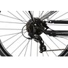 Rower elektryczny BOTTECCHIA E-City Evo Man M22 28 cali Czarno-szary Wyposażenie Osłona łańcucha