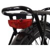 Rower elektryczny z koszykiem BOTTECCHIA E-City Lady D18 26 cali Czarno-czerwony Przeznaczony Dla seniora