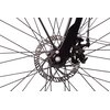 Rower elektryczny z koszykiem BOTTECCHIA E-City Lady D18 26 cali Czarno-czerwony Kolekcja 2022
