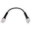 Kabel RJ-45 - RJ-45 UBIQUITI U-CABLE-PATCH-RJ45-BK 0.1 m Przepustowość 10 Gb/s