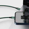 Kabel USB-C - micro USB/Lightning/USB-C BASEUS Rapid 3w1 1.5 m Zielony Typ USB-C - USB-C