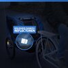 Przyczepka rowerowa BICYCLE GEAR Doggyride dla Zwierząt Niebiesko-czarny Wymiary [mm] 750 x 520 x 650