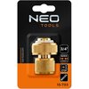 Złączka NEO 15-733 Stop 3/4 Rozmiar pasującego węża 3/4"