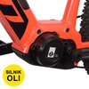 Rower elektryczny MBM E406 Chaos M15 26 cali Czerwony Wyświetlacz LCD