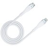 Kabel USB-C - Lightning 3MK Hyper Silicone Cable 1 m Biały Długość [m] 1