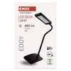 Lampa biurkowa EMOS Eddy Z7599B Zasilanie Sieciowe