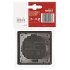 Gniazdo EMOS French z USB 2.1A max. Antracytowy Rodzaj Gniazdo zasilające