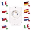 Gniazdo przeciwprzepięciowe 918J  EMOS P53893 Uziemienie Tak