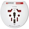 Adapter podróżny EMOS P0055N Biały