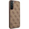 Etui GUESS 4G Metal Gold Logo do Samsung Galaxy S22 Brązowy Seria telefonu Galaxy S
