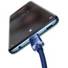 Kabel USB - USB-C BASEUS Crystal Shine 100W 2 m Niebieski Gwarancja 24 miesiące