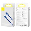Kabel USB - USB-C BASEUS Crystal Shine 100W 2 m Niebieski Typ USB-C - USB-C