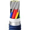 Kabel USB-C - USB-C BASEUS Crystal Shine 1.2 m Niebieski Długość [m] 1.2