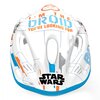Kask rowerowy DISNEY Star Wars BB-8 Biały dla Dzieci (rozmiar M) Technologie 5 otworów wentylacyjnych