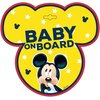 Tabliczka Baby On Board DISNEY Myszka Mickey