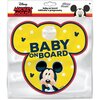 Tabliczka Baby On Board DISNEY Myszka Mickey Rodzaj Tabliczka Baby On Board