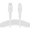 Kabel USB-C - Lightning BELKIN Silicone 1m Biały Rodzaj Kabel
