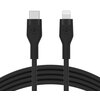 Kabel USB-C - Lightning BELKIN Silicone 2m Czarny Rodzaj Kabel