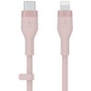 Kabel USB-C - Lightning BELKIN Silicone 2m Różowy