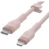 Kabel USB-C - Lightning BELKIN Silicone 2m Różowy Gwarancja 24 miesiące