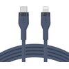 Kabel USB-C - Lightning BELKIN Silicone 3m Niebieski Długość [m] 3
