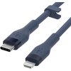 Kabel USB-C - Lightning BELKIN Silicone 3m Niebieski Rodzaj Kabel