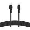Kabel USB-C - Lightning BELKIN Braided Silicone 2m Czarny Rodzaj Kabel