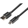 Kabel USB-A - USB-C LANBERG CA-USBO-15CU-0005-BK 0.5 m