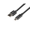 Kabel USB-A - USB-C LANBERG CA-USBO-15CU-0018-BK 1.8 m