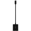 Adapter USB Typ-C - USB Typ-C/Jack 3.5mm BELKIN NPA004BTBK Gniazdo (żeńskie) Jack 3.5 mm