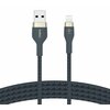 Kabel USB - Lightning BELKIN Braided Silicone 1 m Niebieski Typ USB - Lightning