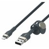 Kabel USB - Lightning BELKIN Braided Silicone 1 m Niebieski Rodzaj Kabel