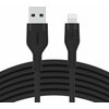 Kabel USB - Lightning BELKIN Silicone 1 m Czarny Gwarancja 24 miesiące