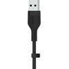 Kabel USB - Lightning BELKIN Silicone 1 m Czarny Typ USB - Lightning