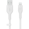 Kabel USB - Lightning BELKIN Silicone 1 m Biały Długość [m] 1
