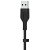 Kabel USB - Lightning BELKIN Silicone 2 m Czarny Rodzaj Kabel