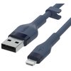 Kabel USB - Lightning BELKIN Silicone 2 m Niebieski Długość [m] 2