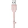 Kabel USB - Lightning BELKIN Silicone 2m Różowy Rodzaj Kabel