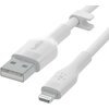 Kabel USB - Lightning BELKIN Silicone 2 m Biały Gwarancja 24 miesiące