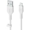 Kabel USB - Lightning BELKIN Silicone 2 m Biały Długość [m] 2