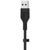 Kabel USB - Lightning BELKIN Silicone 3m Czarny Rodzaj Kabel