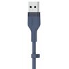 Kabel USB - Lightning BELKIN Silicone 3m Niebieski Gwarancja 24 miesiące