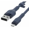 Kabel USB - Lightning BELKIN Silicone 3m Niebieski Rodzaj Kabel